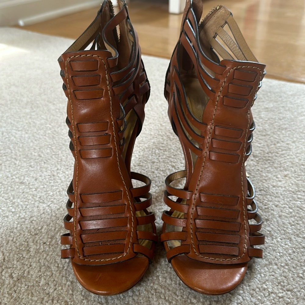 Coach gladiator style heels